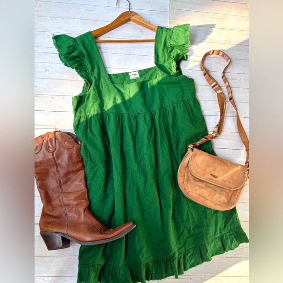 aerie Dresses & Skirts - Aerie flutter strap dress with pockets